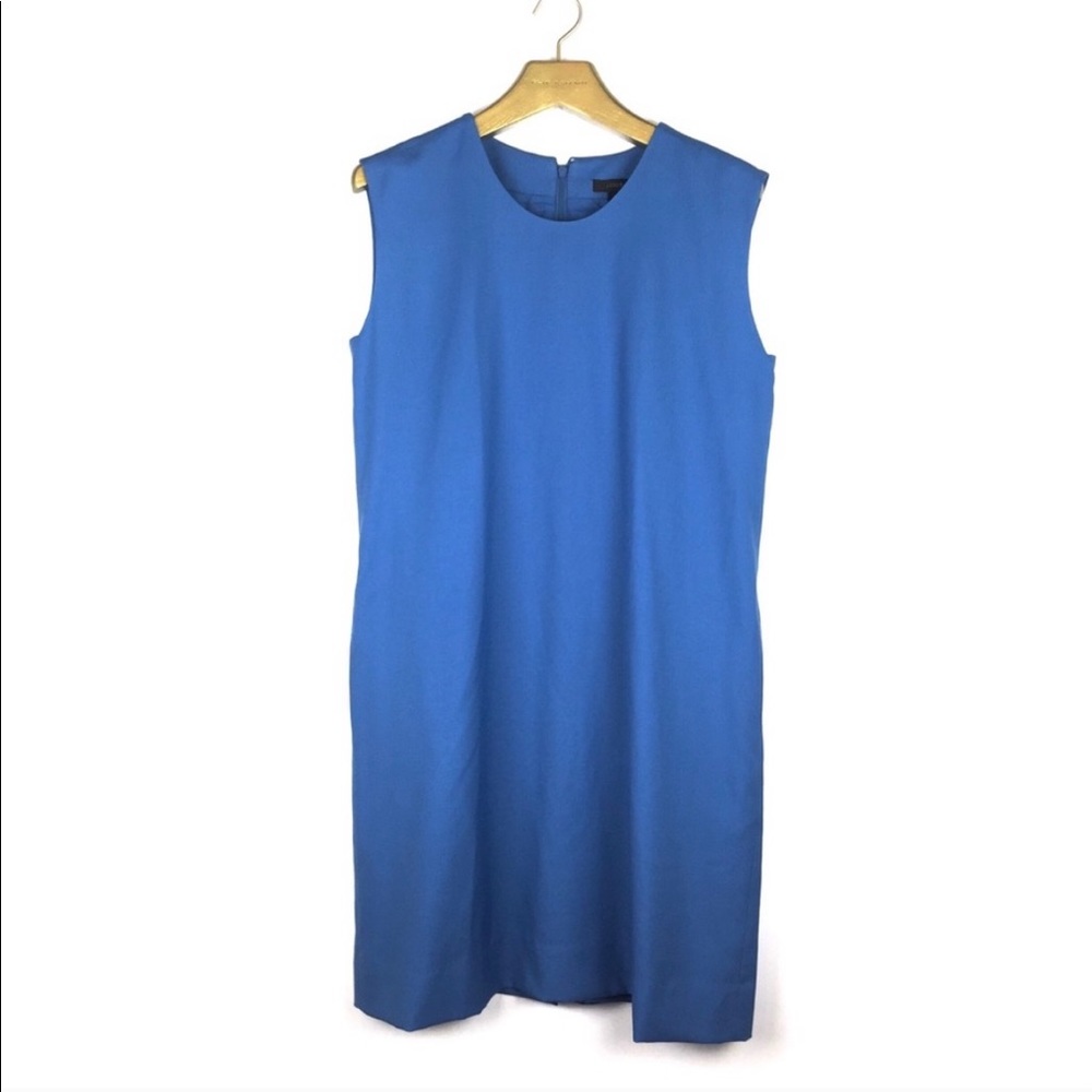 J. CREW Wool Sleeveless Shift Sheath Dress \\ Sz 8